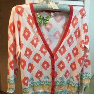 ♦️SOLD♦️Listing🌾 Anthro Moth Karnali Cardigan Sm